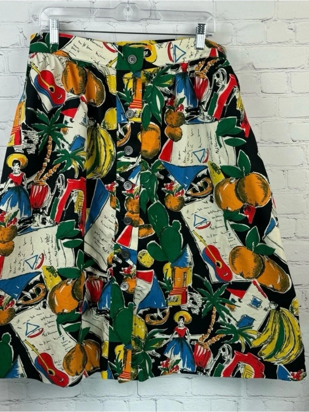 JCrew Postcards from Spain Midi Skirt